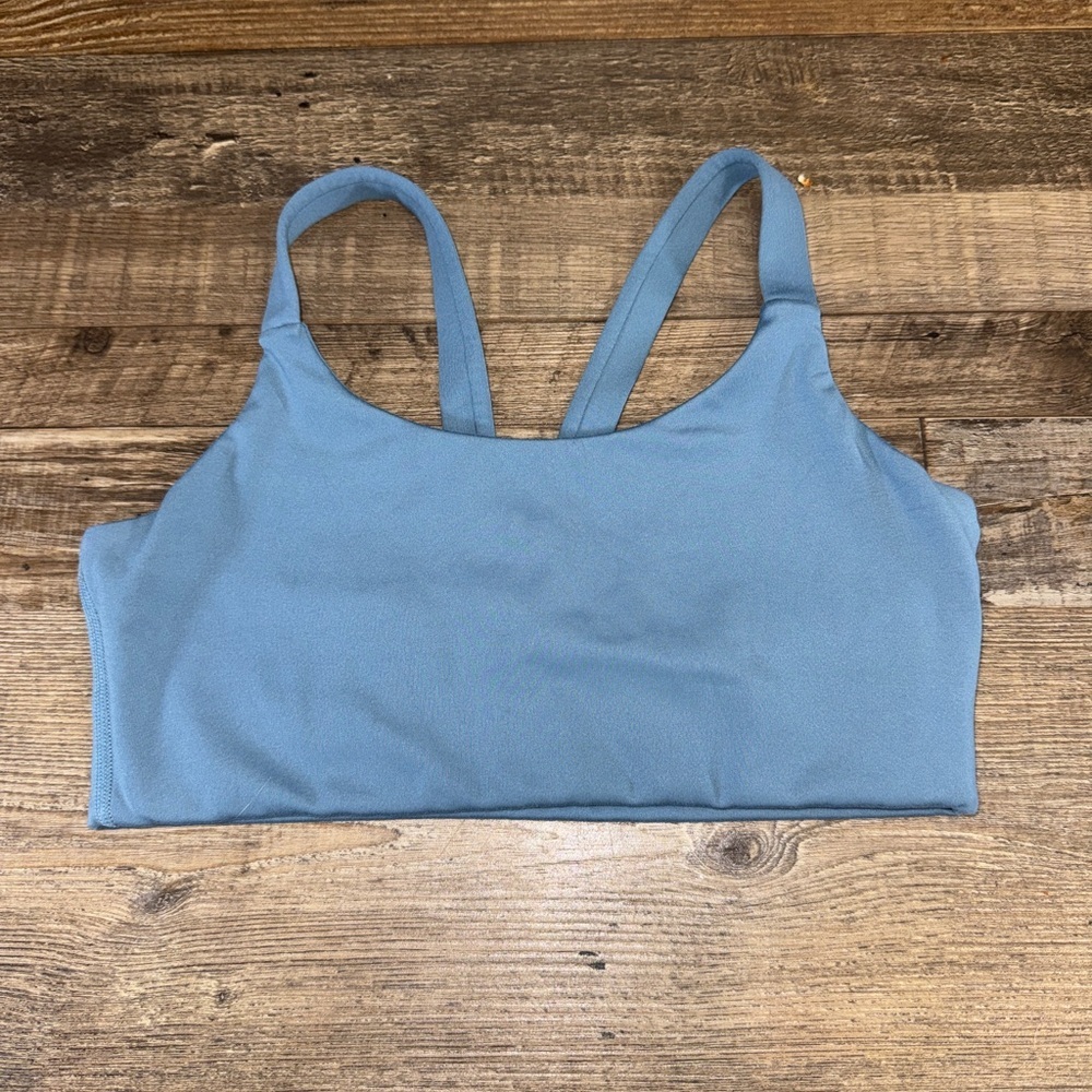 Girlfriend Collective Sports Bra Small Blue